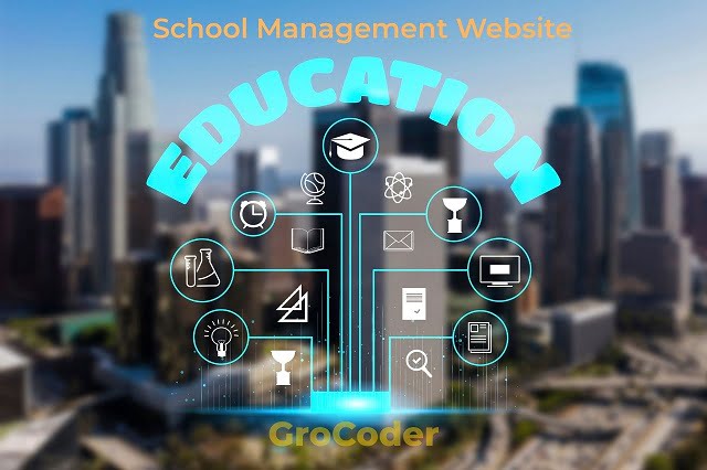 school management website